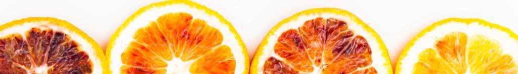 rodajas de naranja sanguina