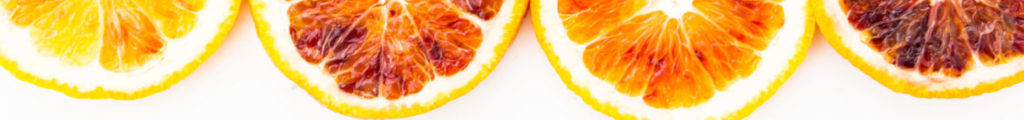 rodajas de naranja sanguina